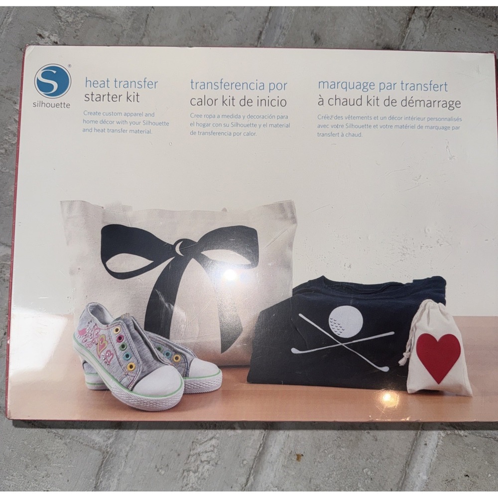 Silhouette Heat Transfer Starter Kit New Sealed‎